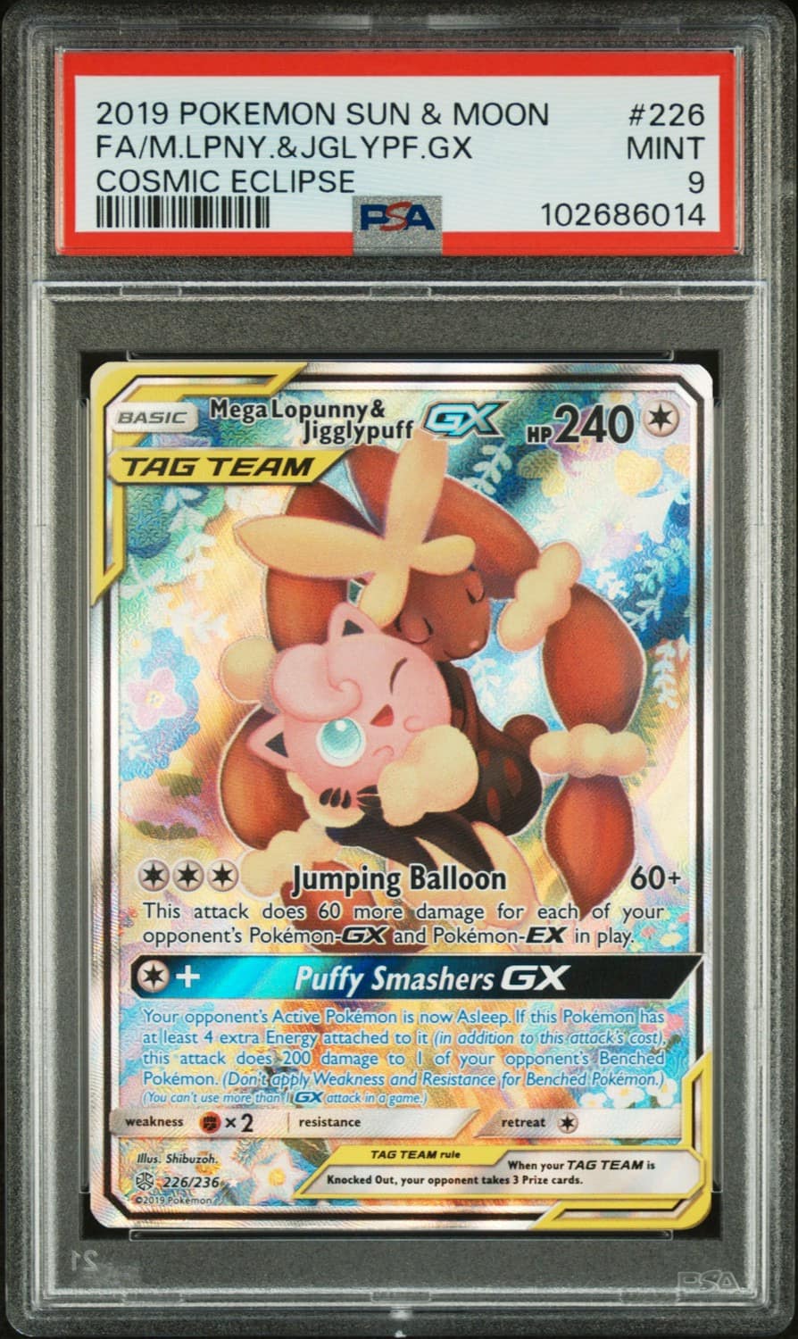 Mega Lopunny & Jigglypuff Gx