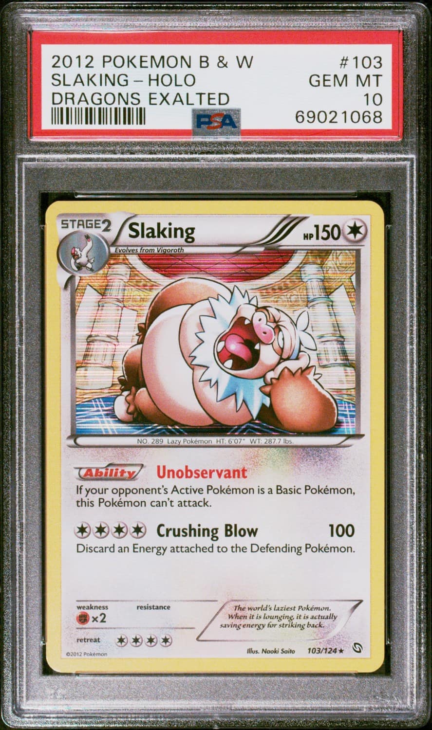 Slaking