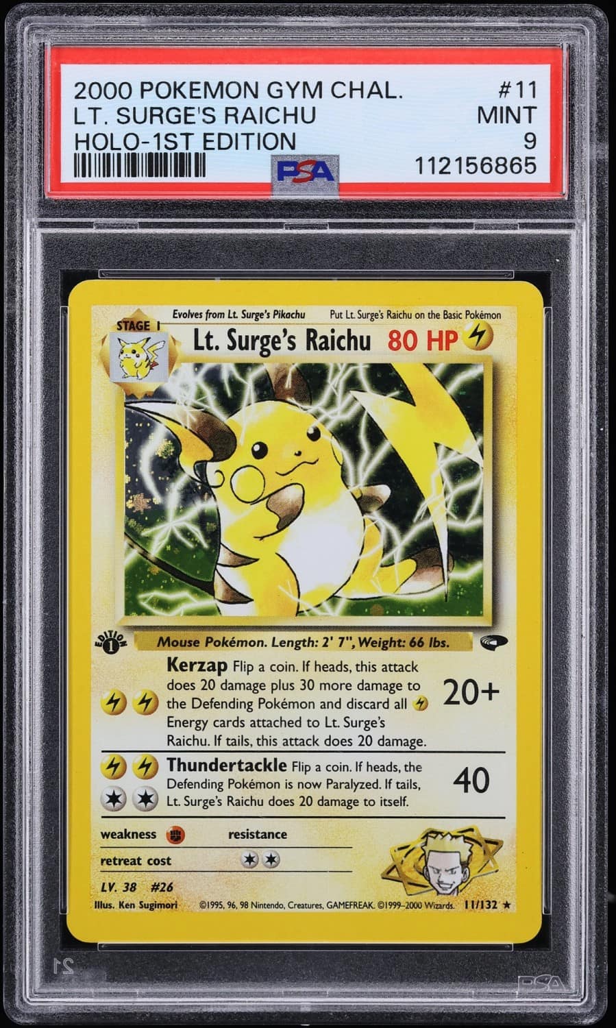 Lt. Surge'S Raichu