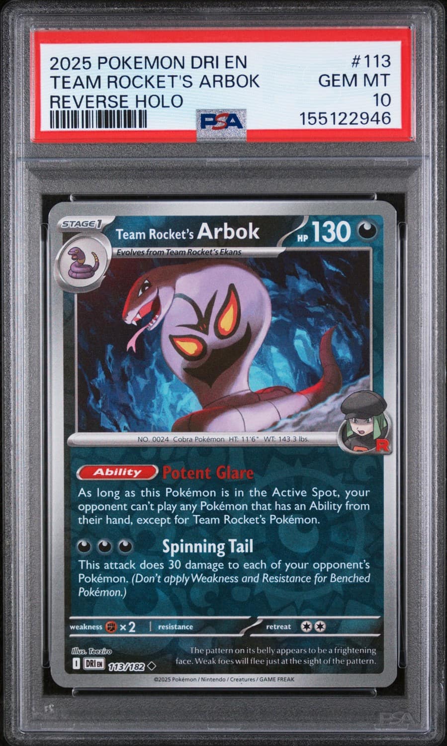 Team Rocket'S Arbok