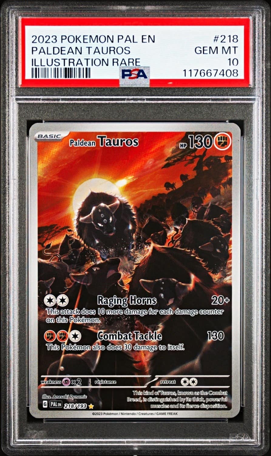 Paldean Tauros
