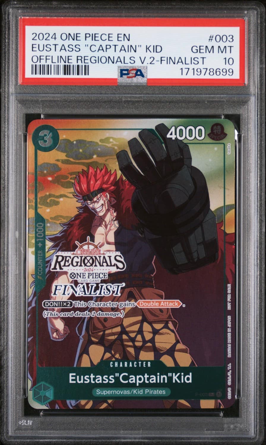 Eustass "captain" Kid