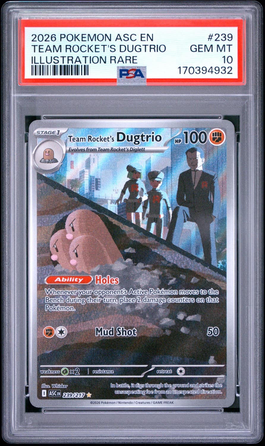 Team Rocket'S Dugtrio