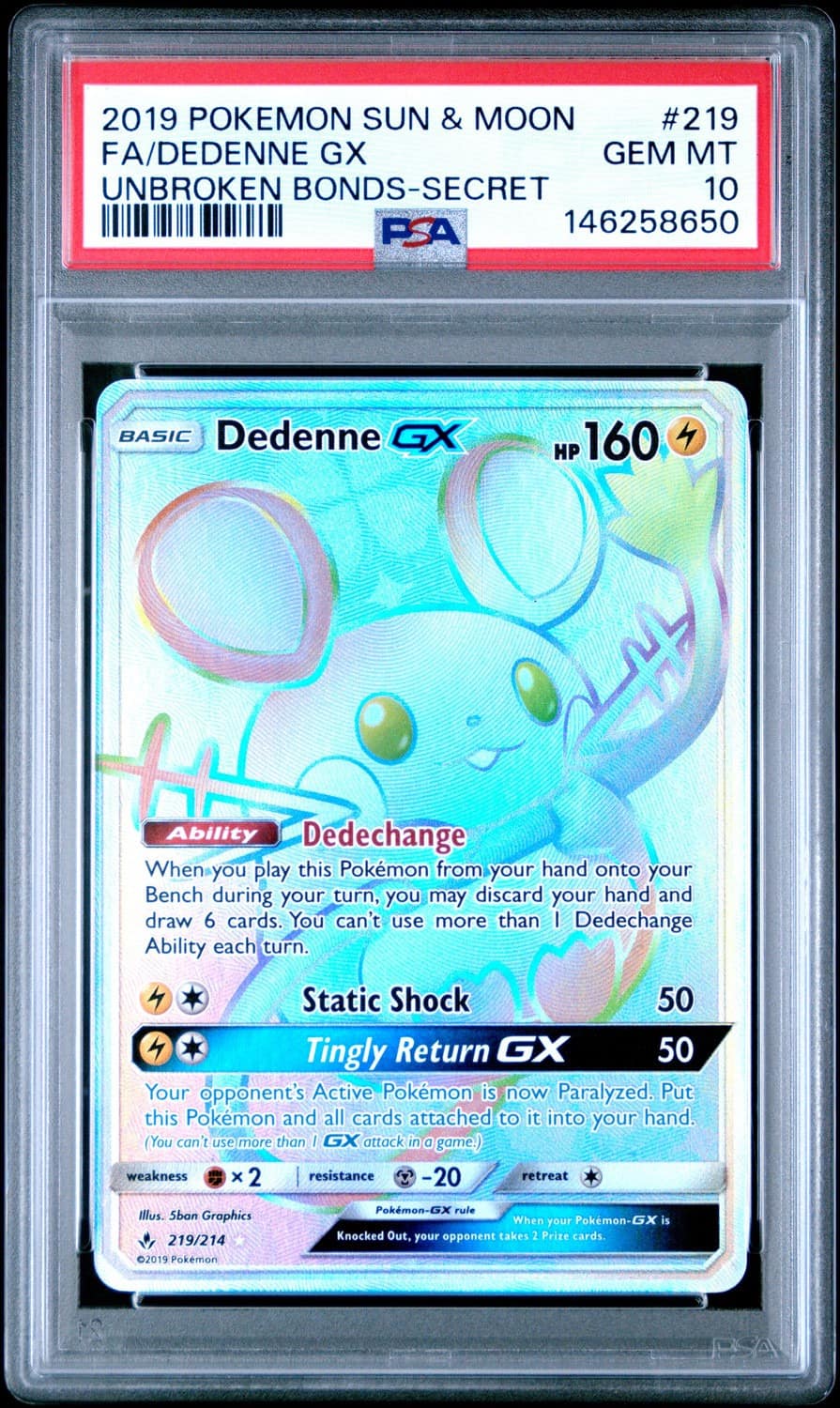Dedenne Gx