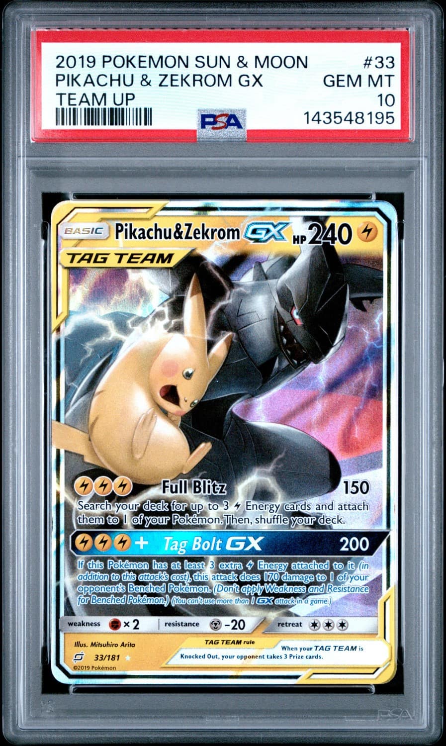 Pikachu & Zekrom Gx