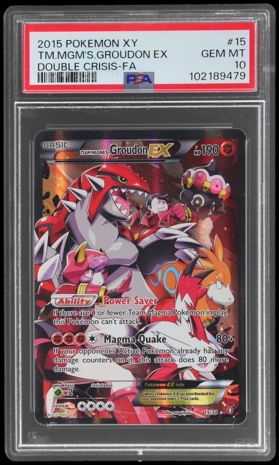 Team Magma'S Groudon Ex