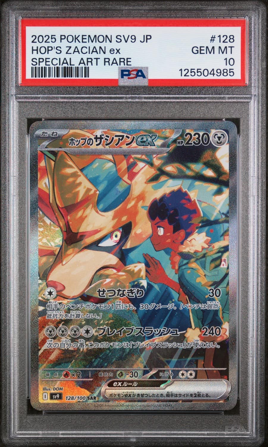 Hop'S Zacian Ex