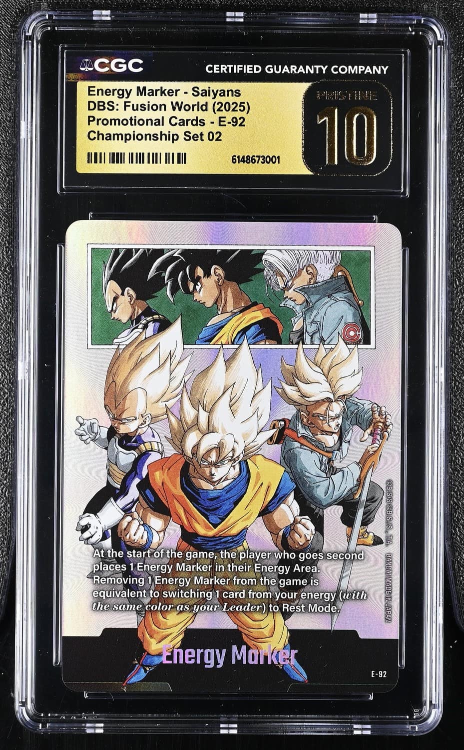 Energy Marker - Saiyans