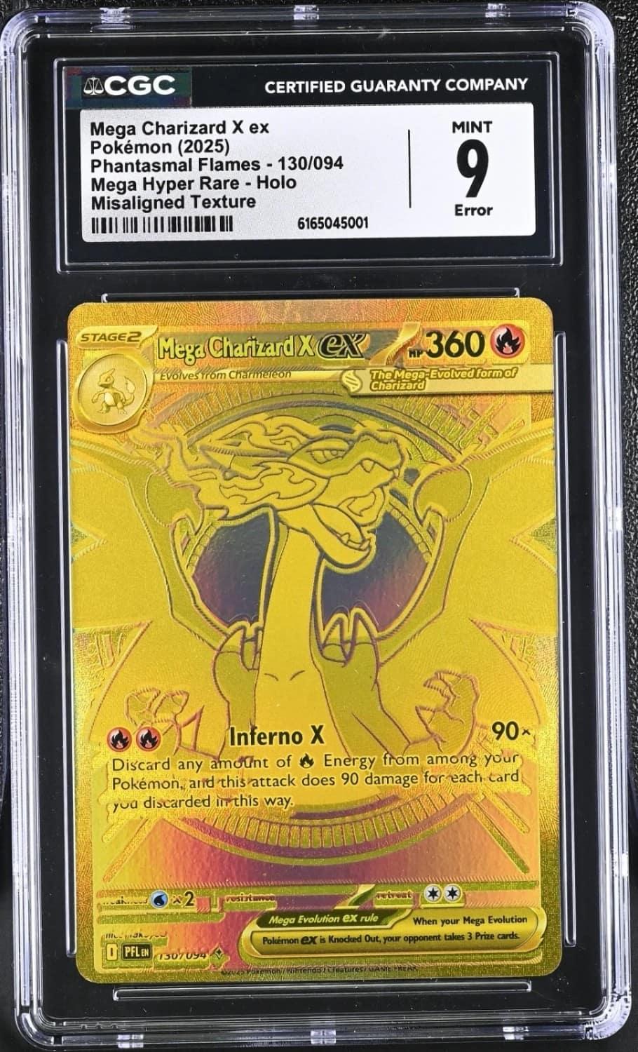 Mega Charizard X Ex
