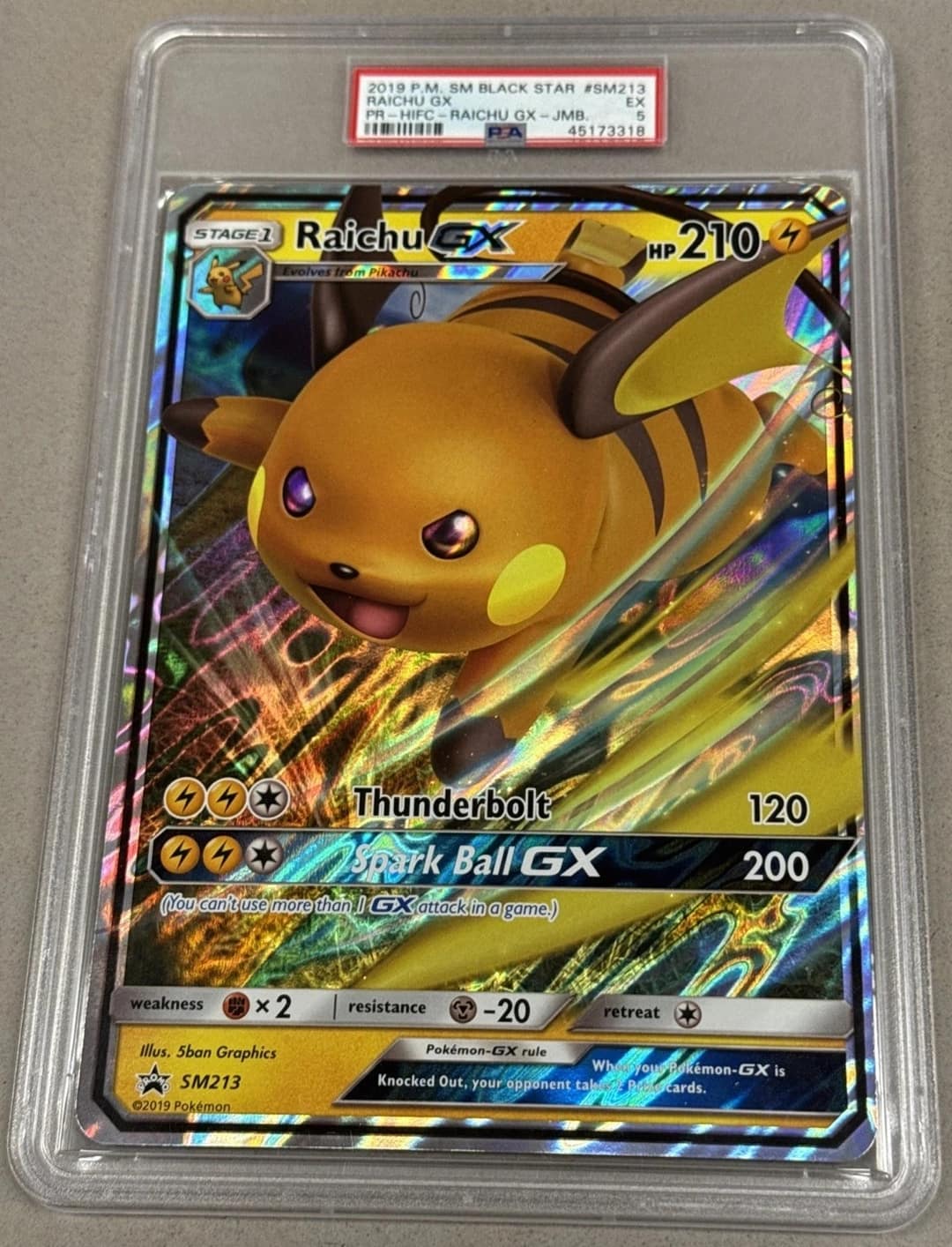 Raichu Gx