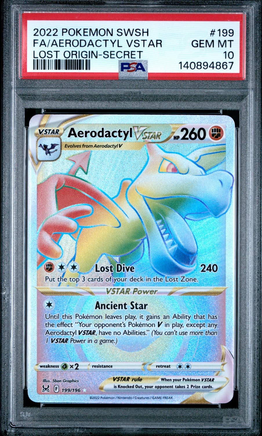 Aerodactyl Vstar