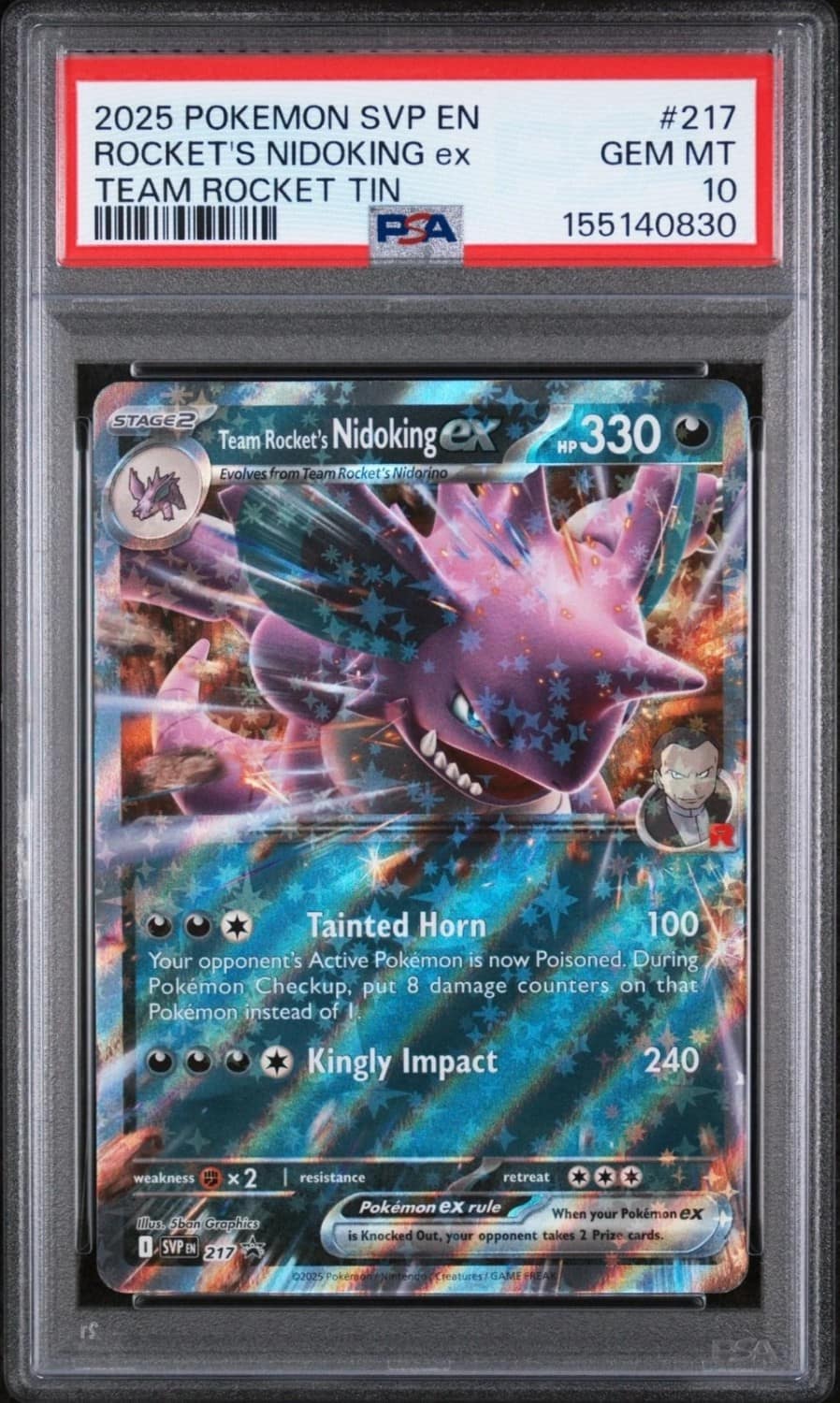 Rocket'S Nidoking Ex