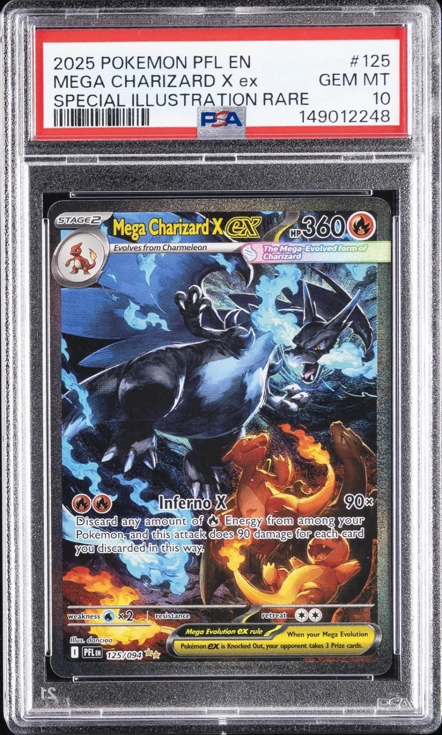 Mega Charizard X Ex