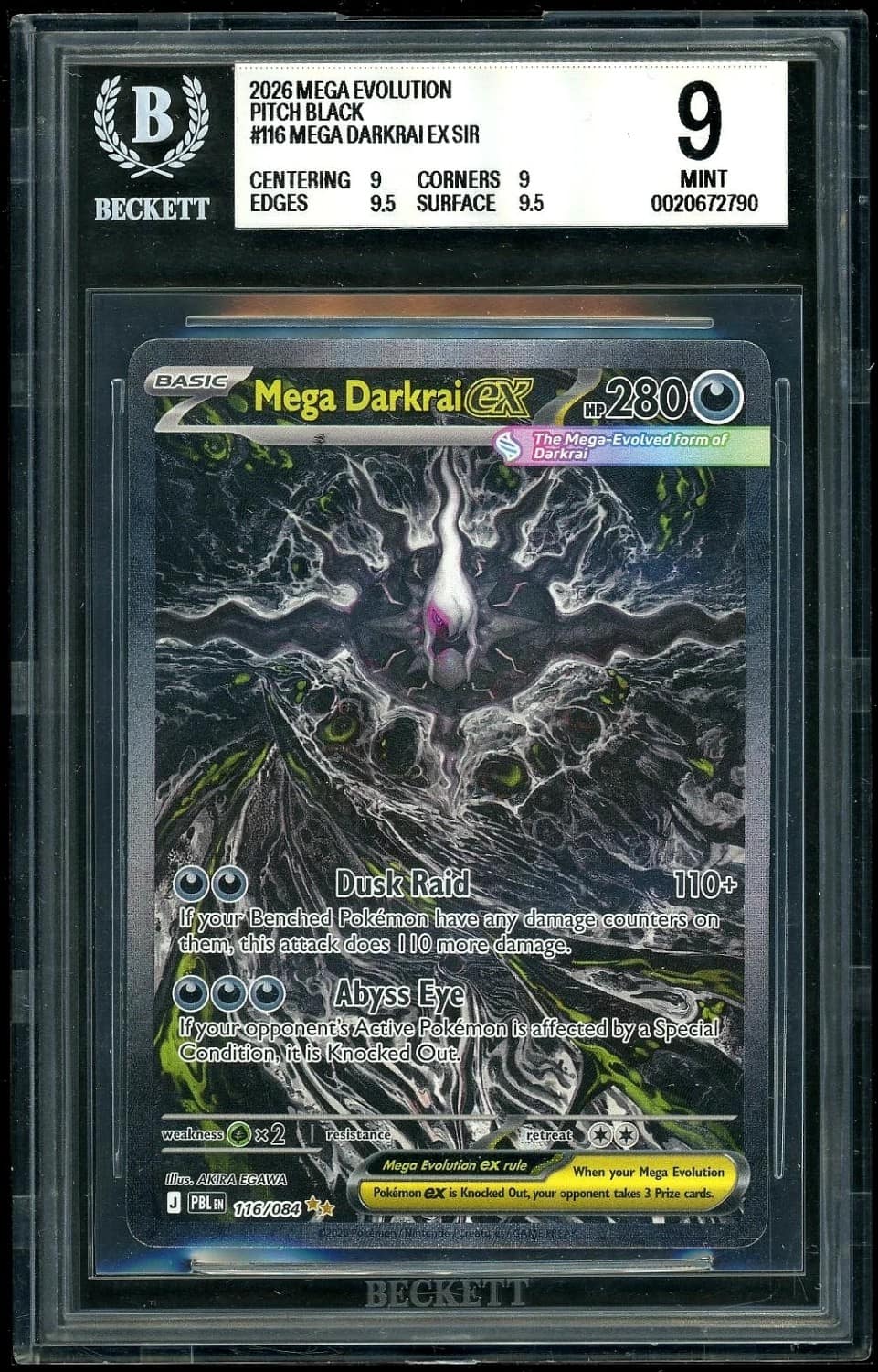 Mega Darkrai Ex