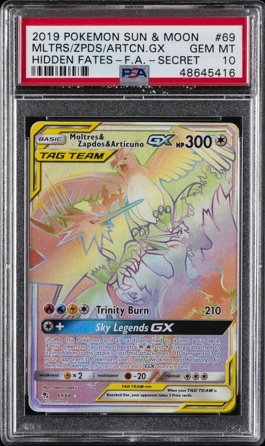 Moltres & Zapdos & Articuno Gx