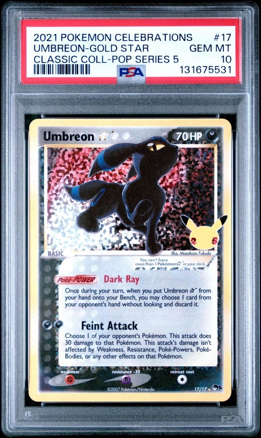 Umbreon-Gold Star