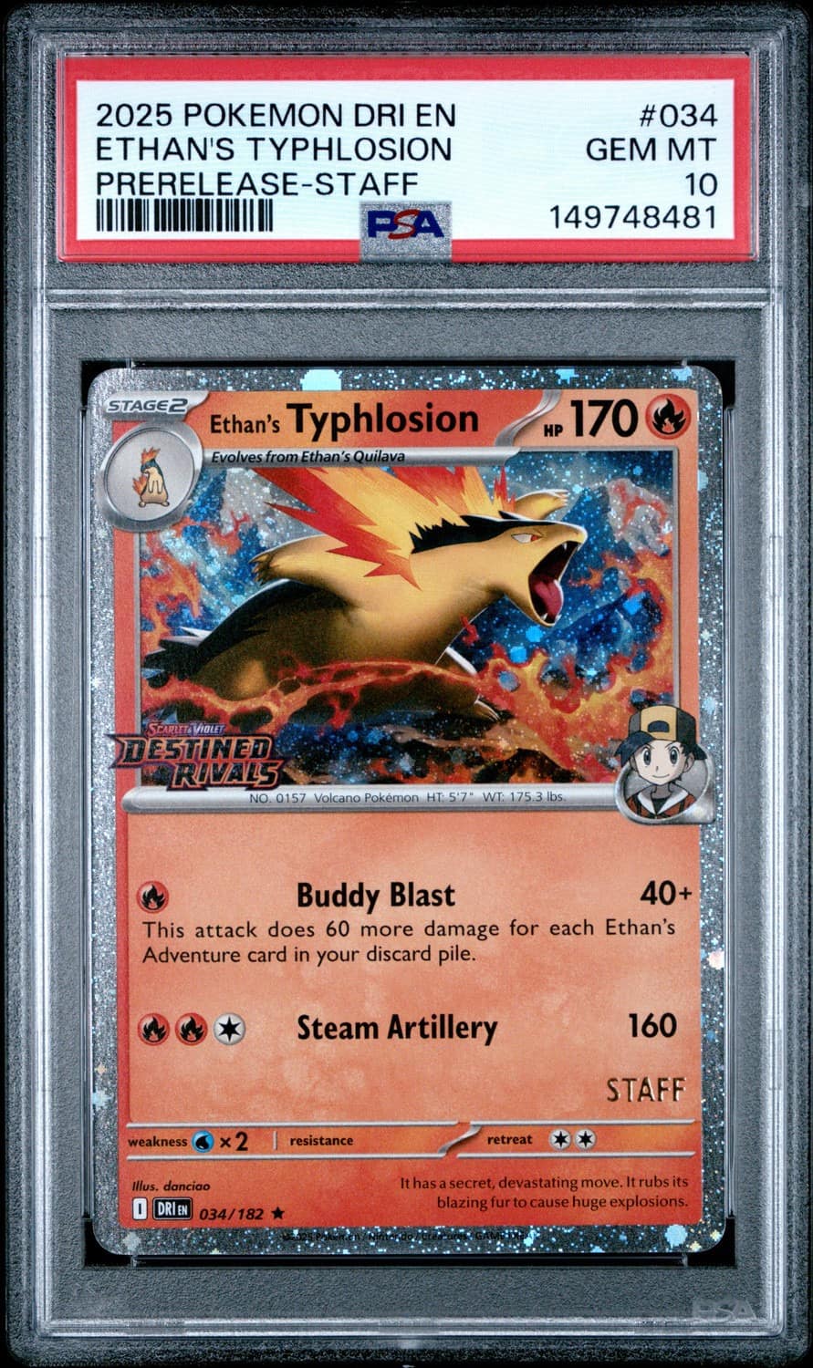 Ethan'S Typhlosion