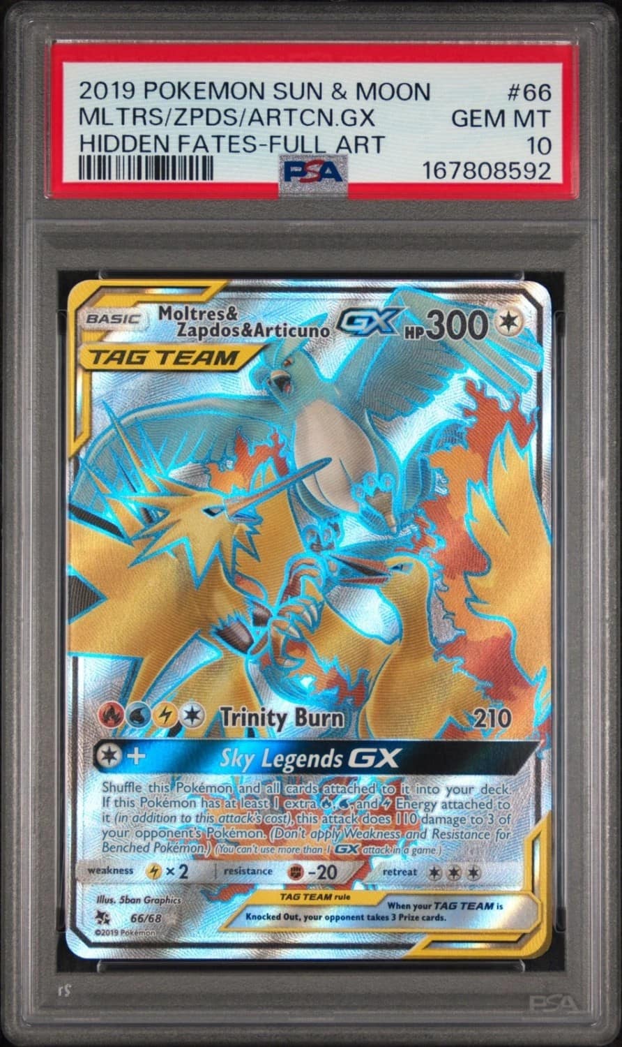 Moltres & Zapdos & Articuno Gx