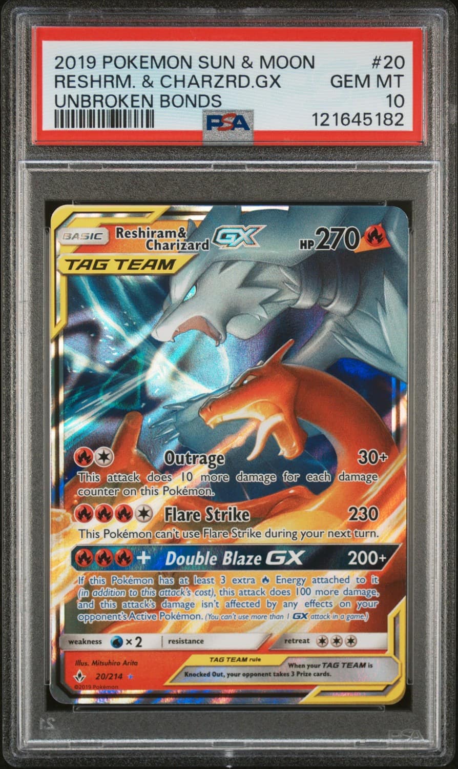 Reshiram & Charizard Gx