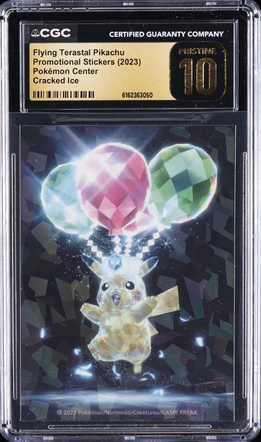 Flying Terastal Pikachu