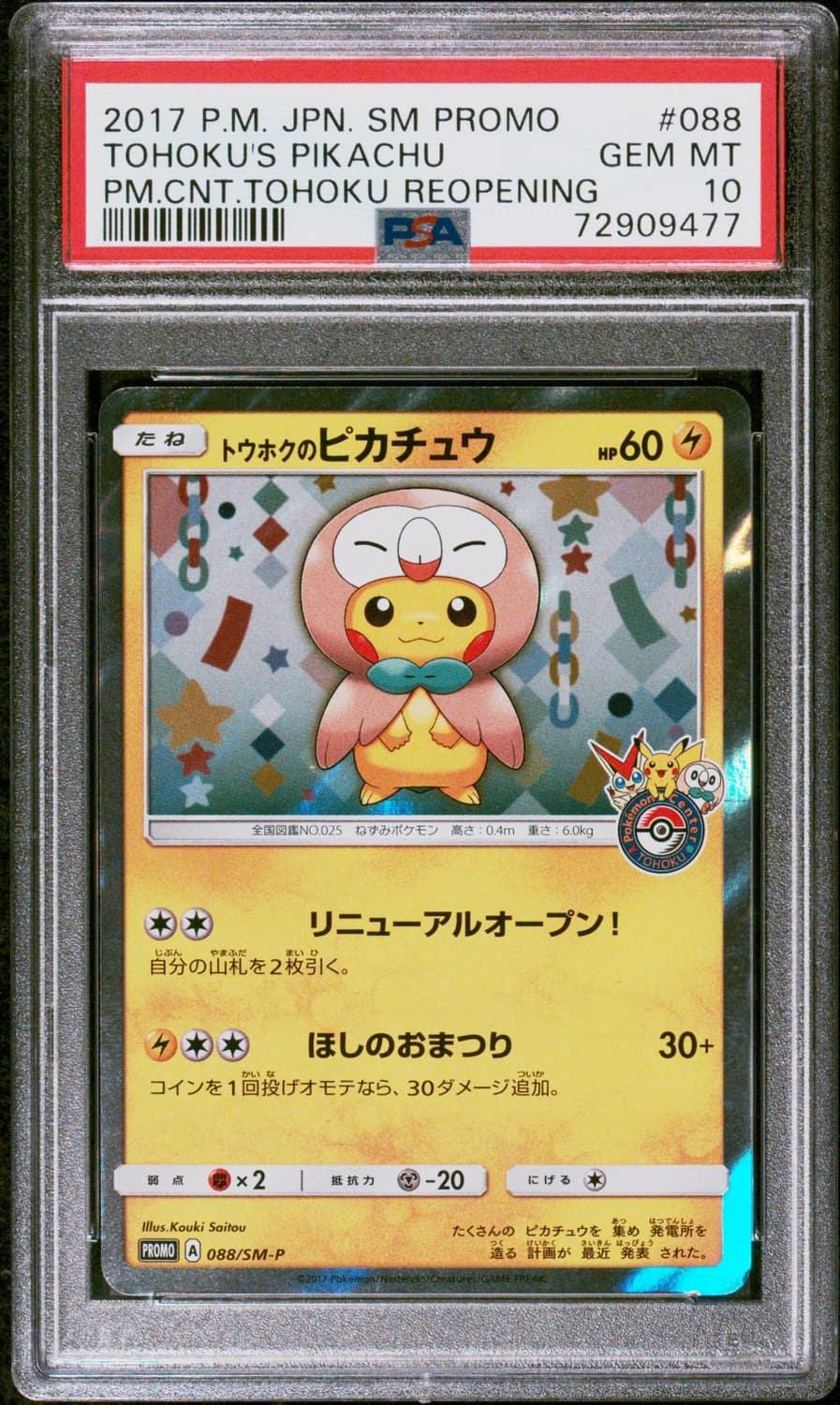 Tohoku'S Pikachu