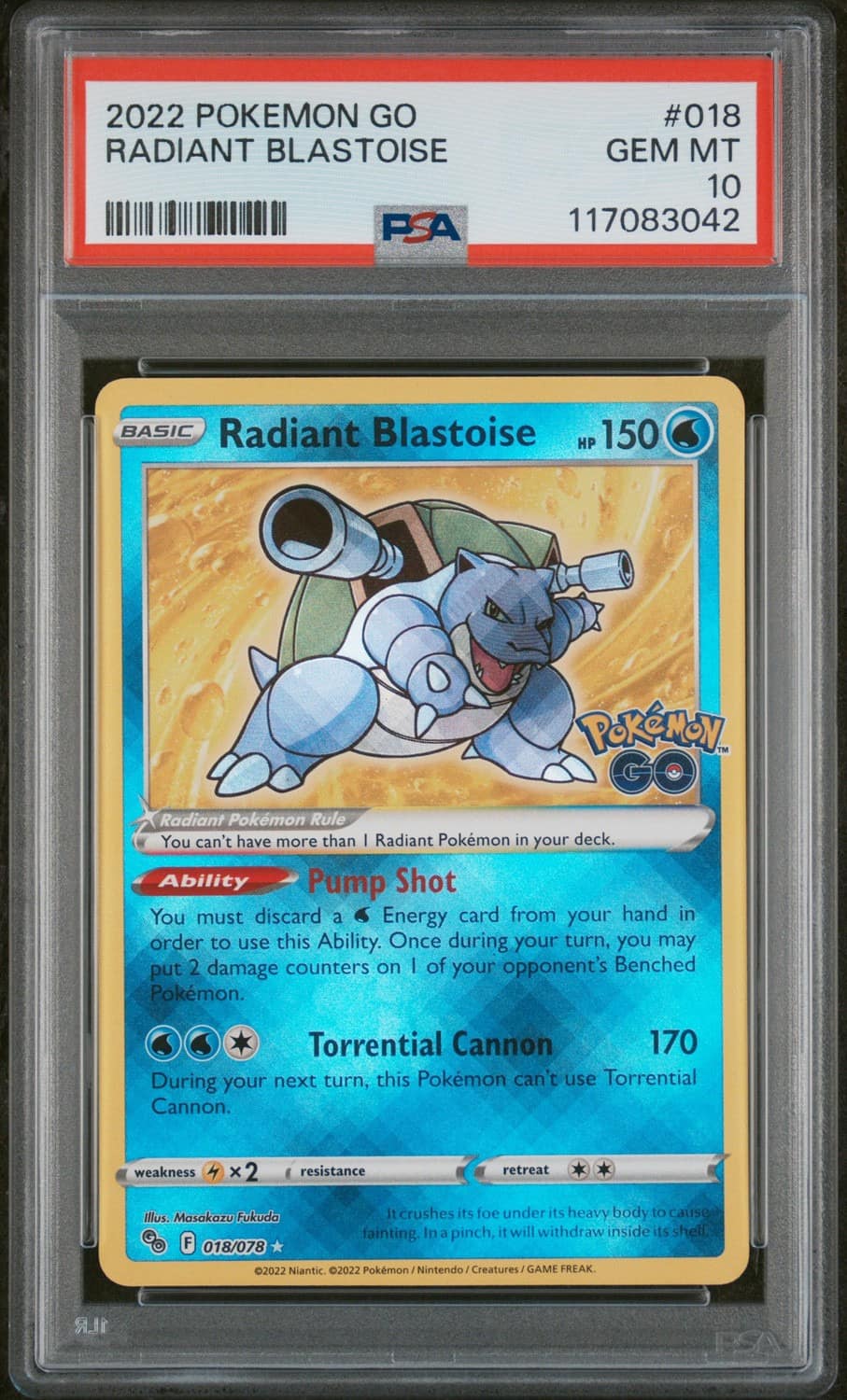 Radiant Blastoise
