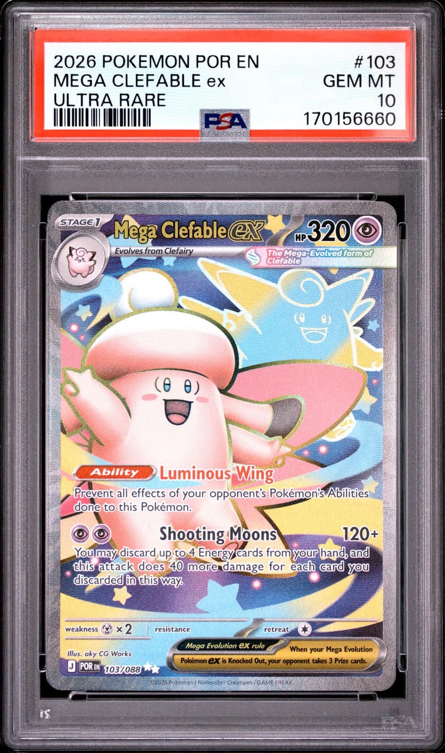 Mega Clefable Ex
