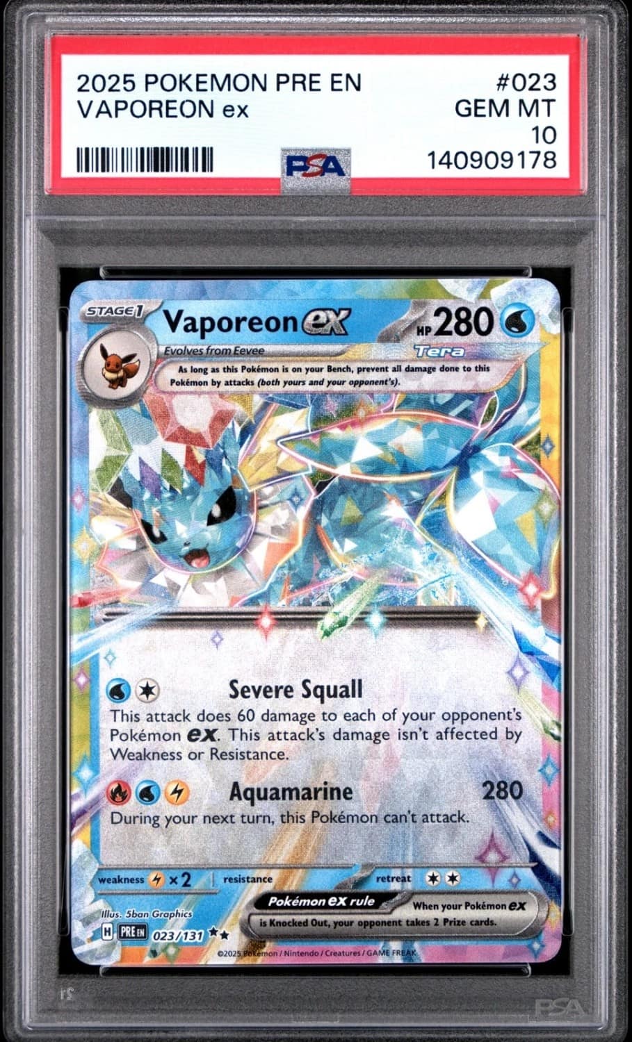 Vaporeon Ex