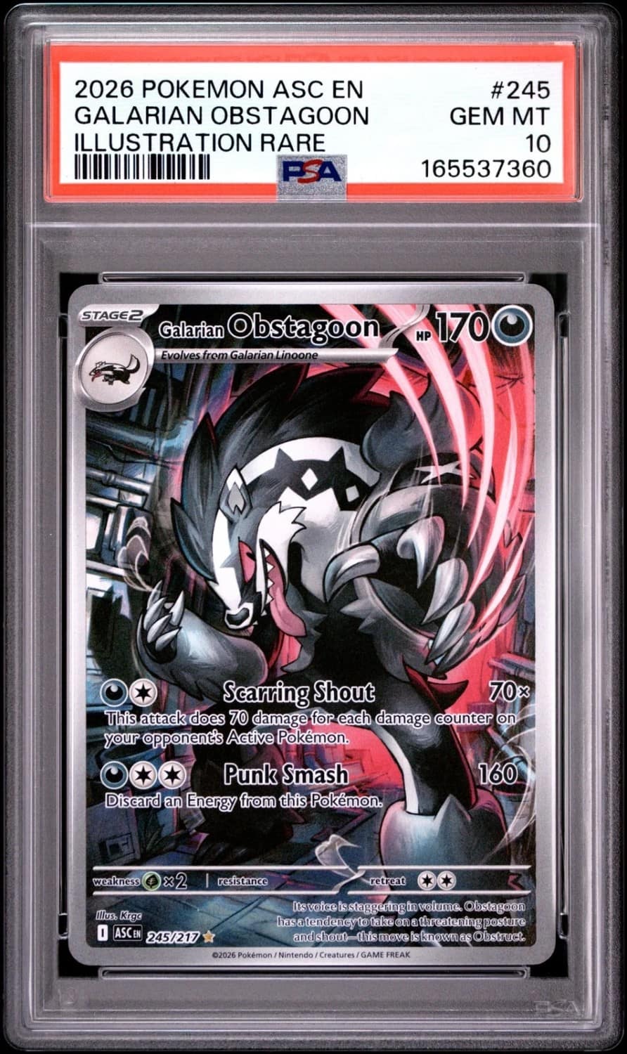 Galarian Obstagoon