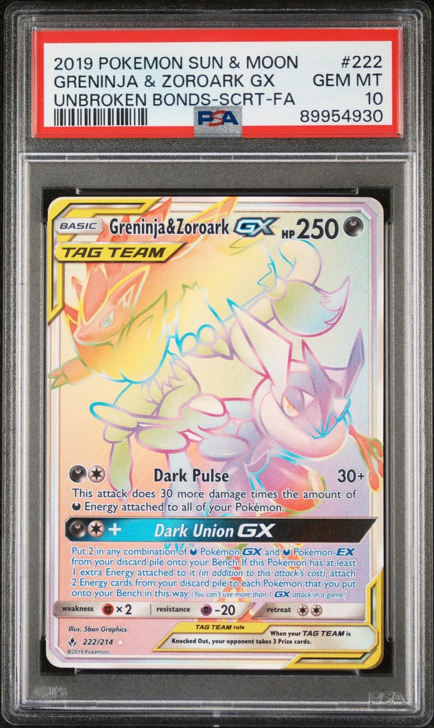 Greninja & Zoroark Gx