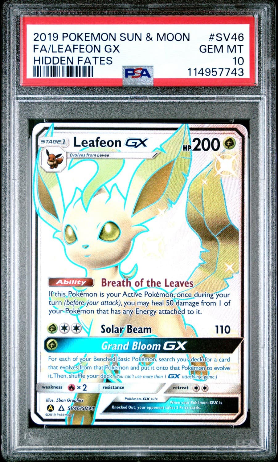 Leafeon Gx