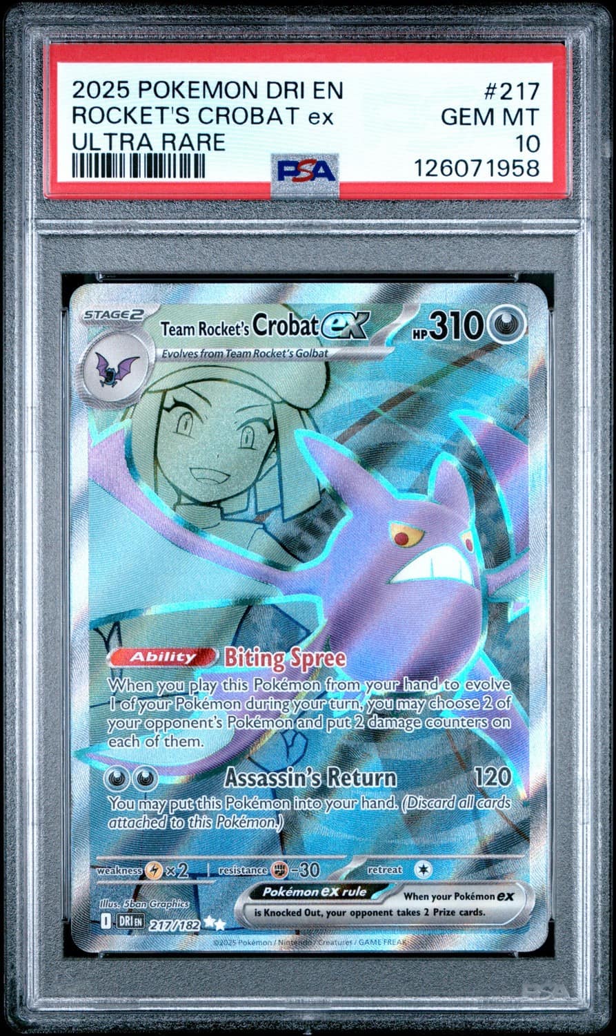 Rocket'S Crobat Ex