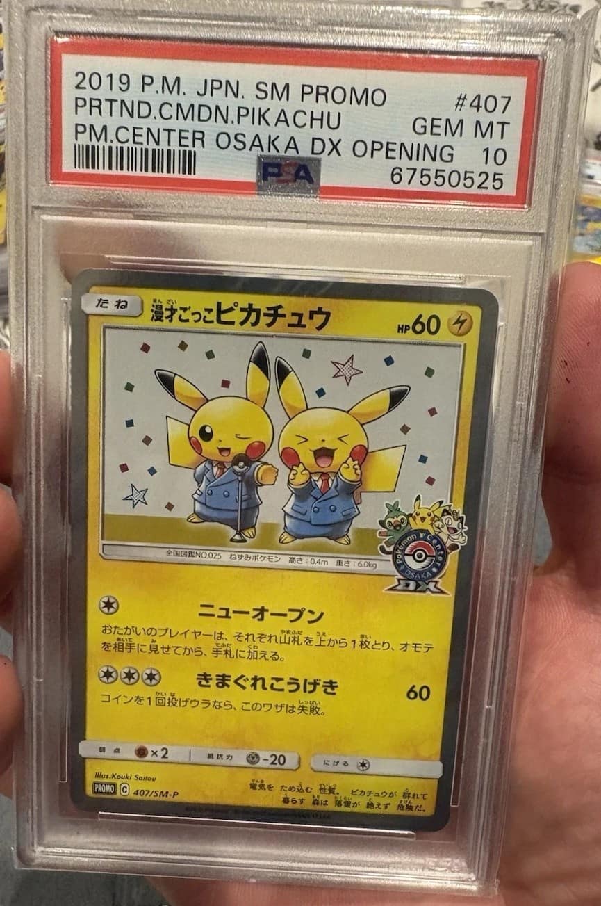 Pretend Comedian Pikachu