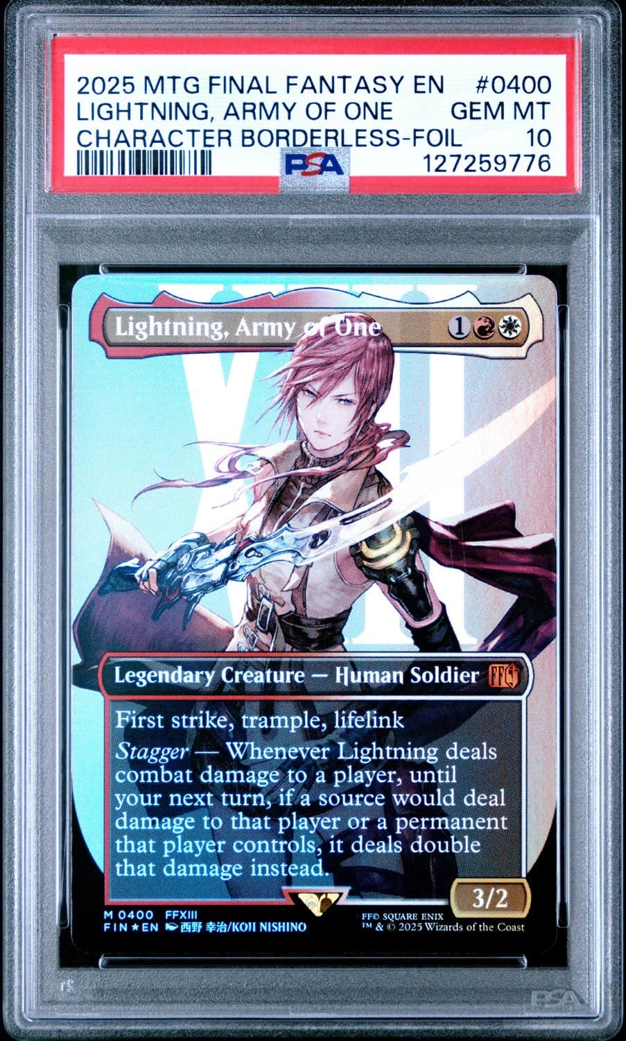Lightning, Army Of One
