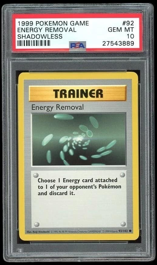 Energy Removal