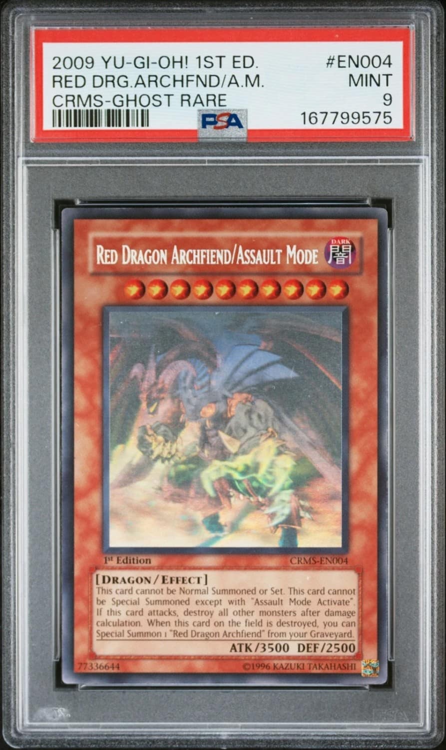 Red Dragon Archfiend/assault Mode
