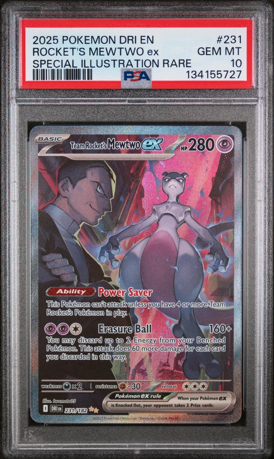 Rocket'S Mewtwo Ex