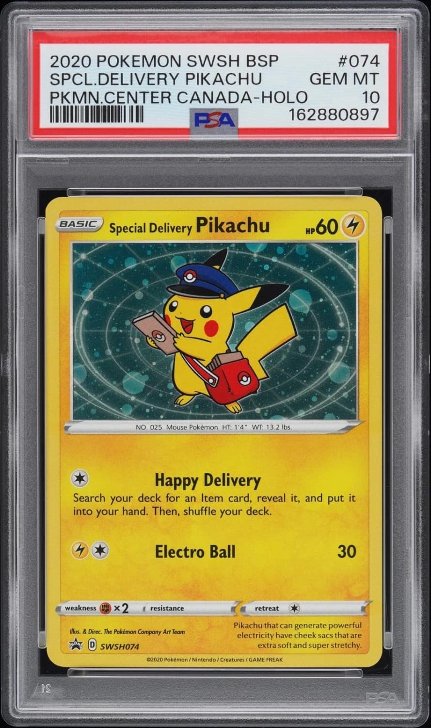 Special Delivery Pikachu