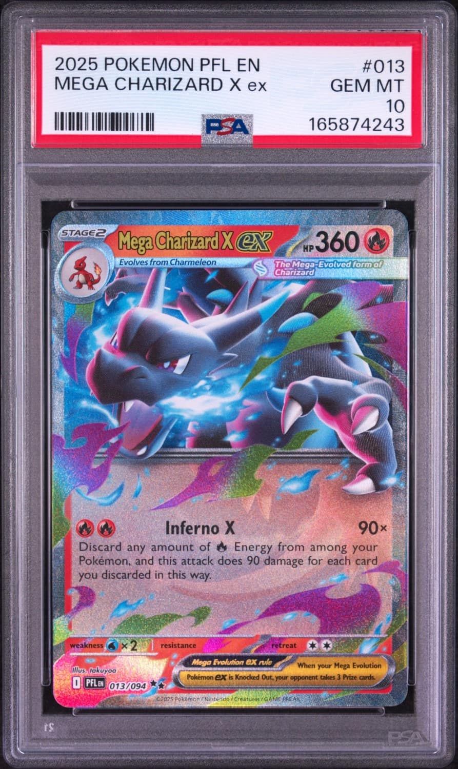Mega Charizard X Ex