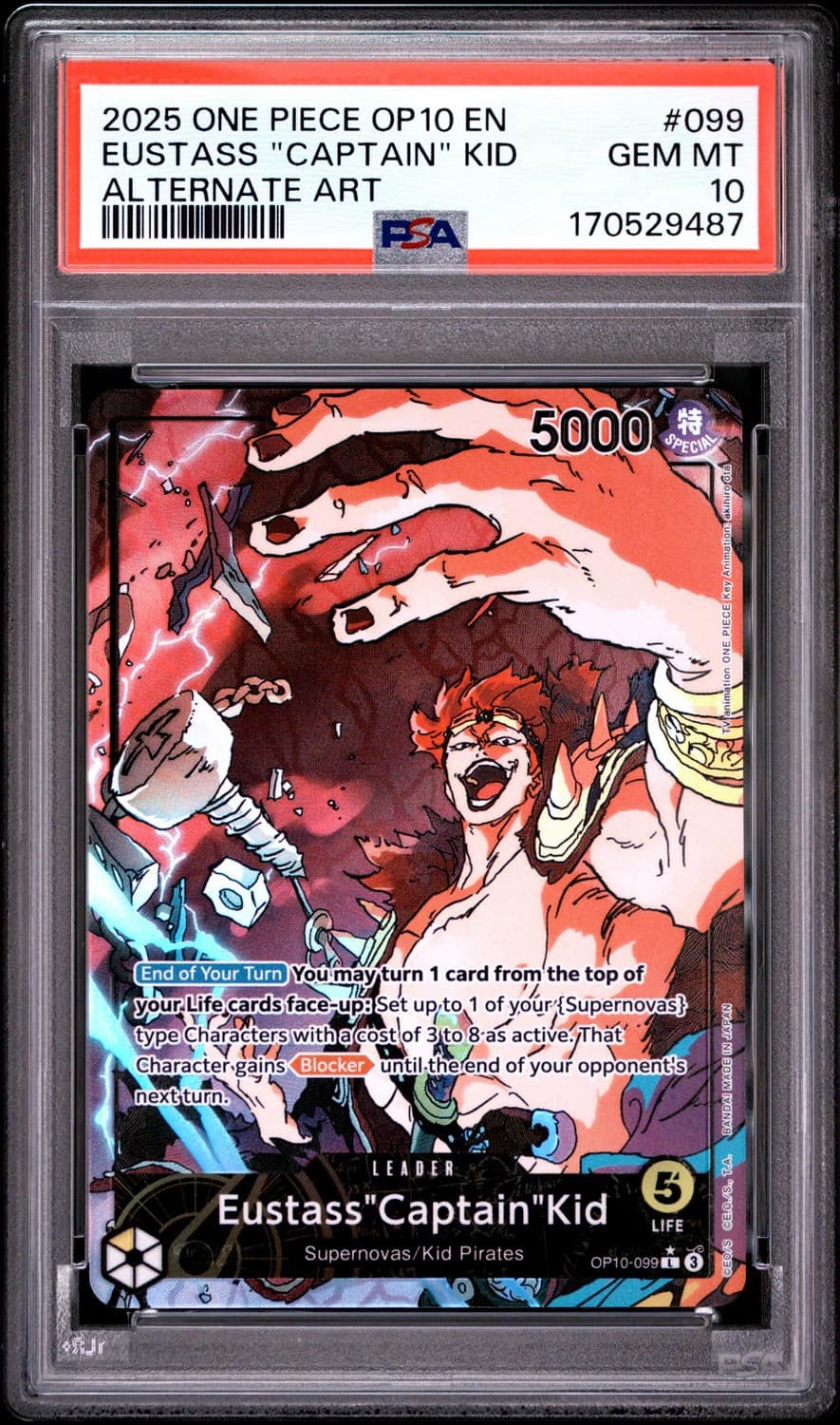 Eustass "captain" Kid