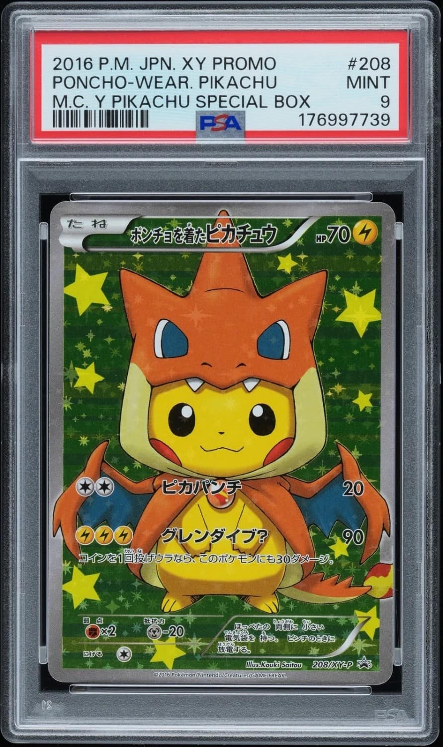 Poncho-Wearing Pikachu