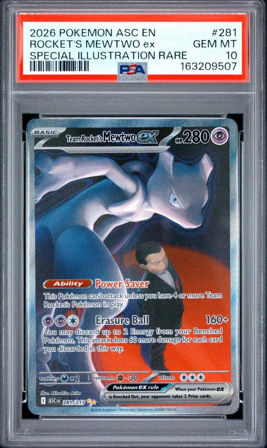 Rocket'S Mewtwo Ex