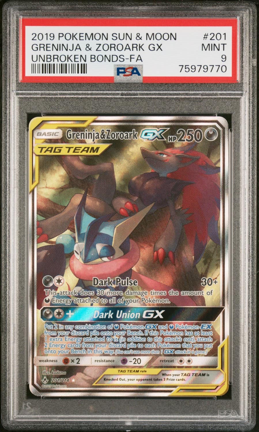 Greninja & Zoroark Gx
