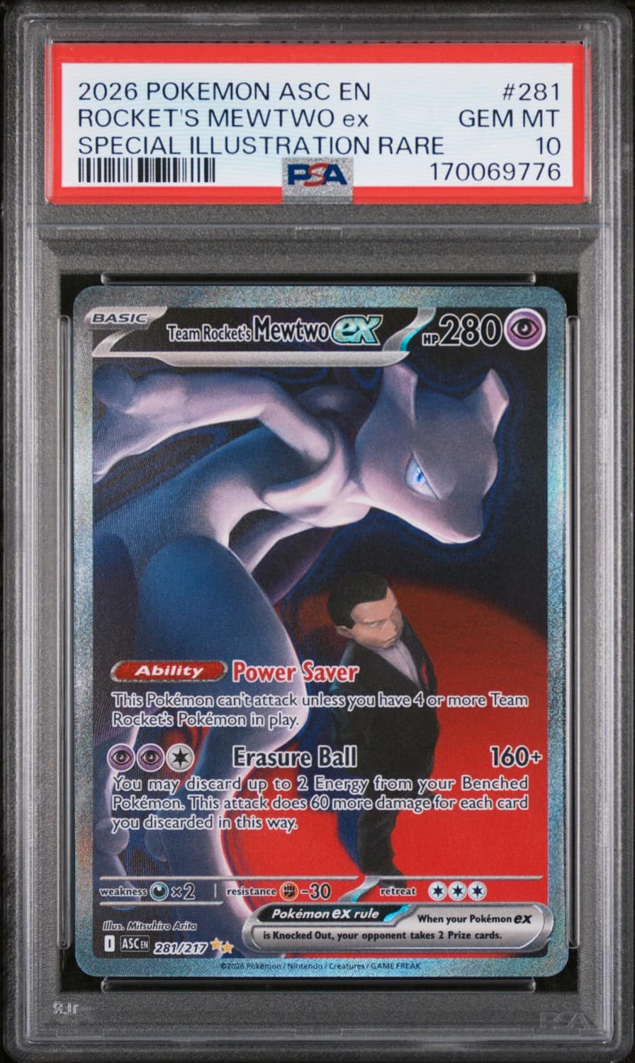 Rocket'S Mewtwo Ex