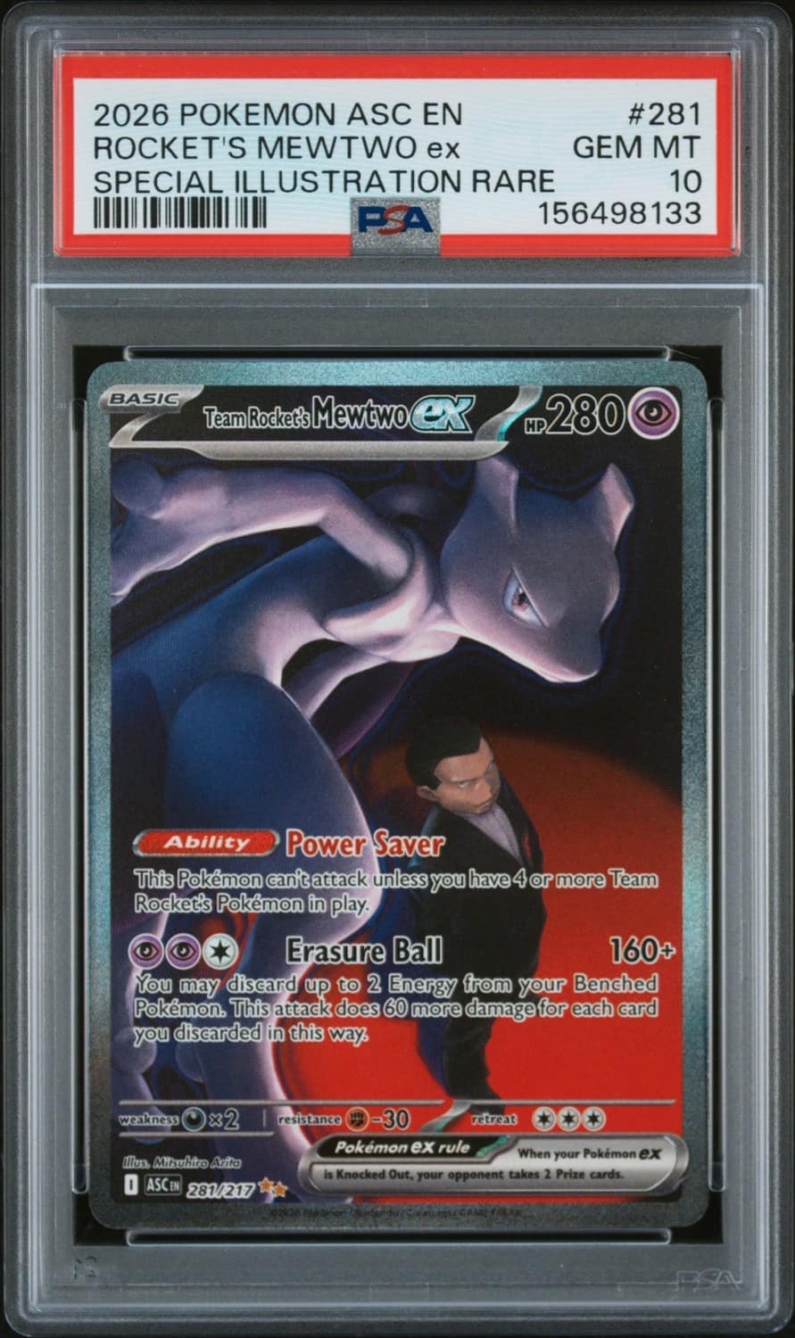 Rocket'S Mewtwo Ex