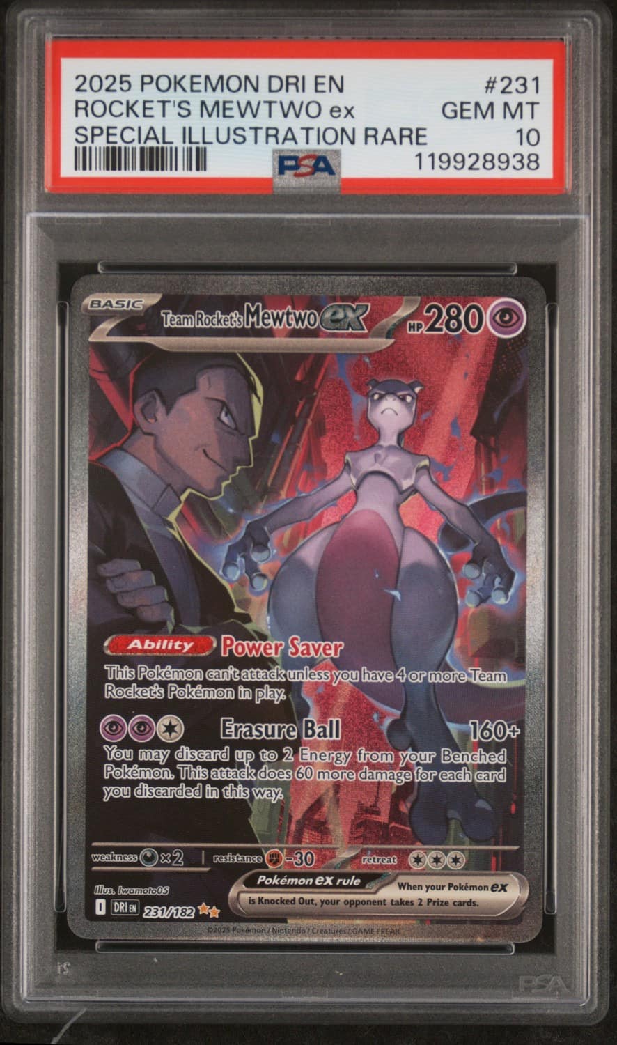 Rocket'S Mewtwo Ex