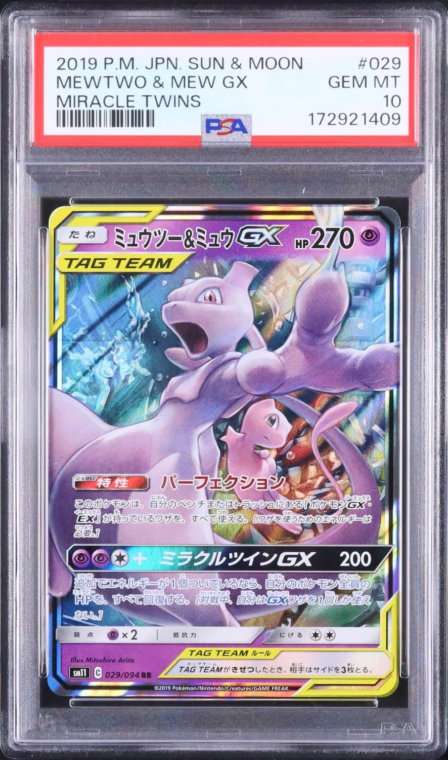 Mewtwo & Mew Gx