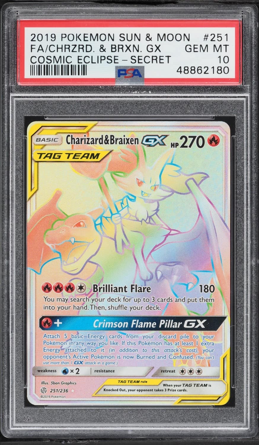 Charizard/braixen Gx