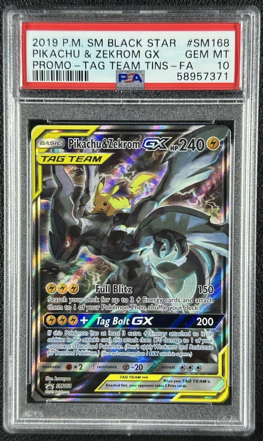 Pikachu & Zekrom Gx