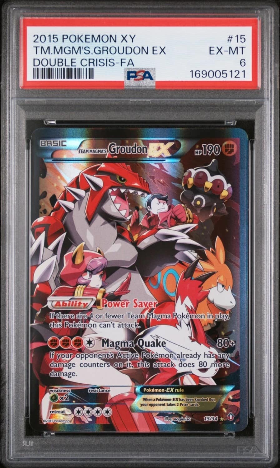 Team Magma'S Groudon Ex